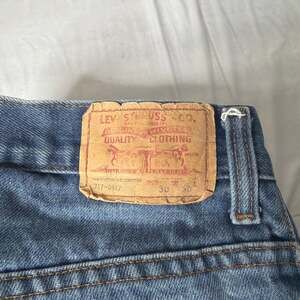 Vintage Levi's 717-0917 Light Wash Button Fly Jeans Made in USA